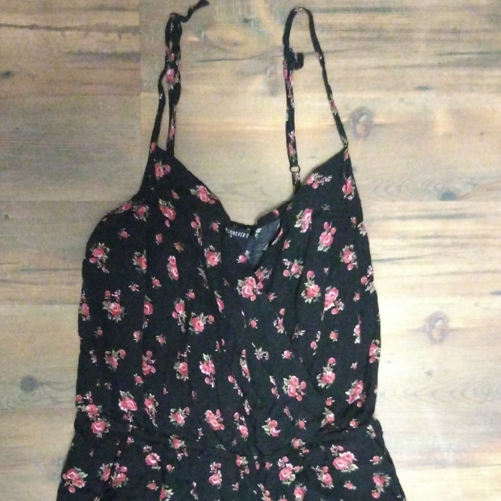 Forever 21 Black Jumpsuit